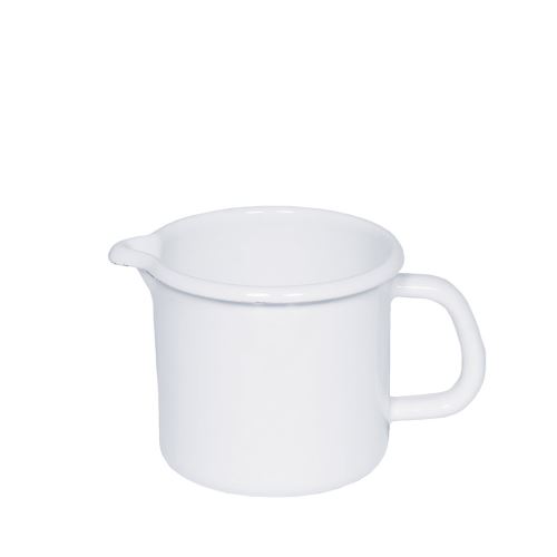 RIESS Hrnek s výlevkou 12 cm 1 l, bílý