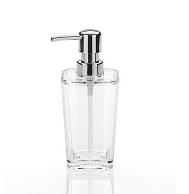 KELA Dávkovač mýdla KRISTALL, akrylát 300 ml, čirý
