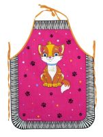FORBYT Children&#39;s apron CAT, pink
