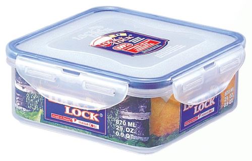 LOCK & LOCK Dóza na potraviny 870 ml, 15,5 x 15,5 x 6 cm, HPL823