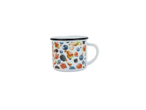 BELIS Hrnek 8 cm 0,35 l, OVOCE, smalt_0