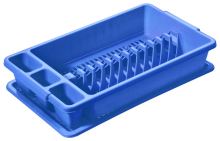 TONTARELLI Dish drainer 45 x 27 cm, with tray, colors mix