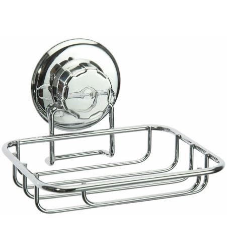 COMPACTOR Držák mýdla BESTLOCK bez vrtání, chrom