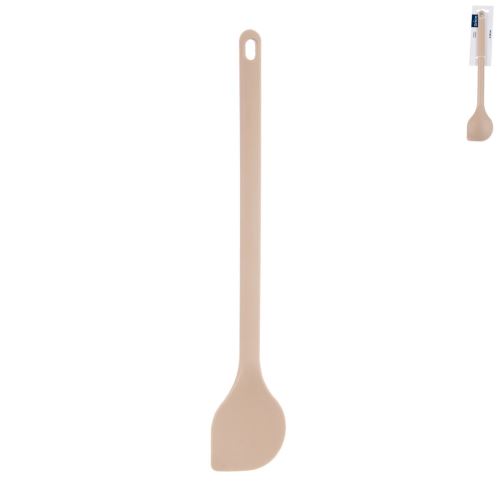 ORION Vařečka s rohem 28 cm, silikon, béžová