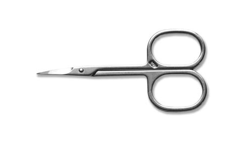 KDS Nůžky záděrkové ohnuté 9 cm, 4025