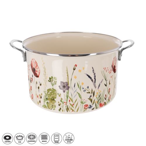 ORION Hrnec MÁK Lem o 24 cm, 6,5 l, smalt