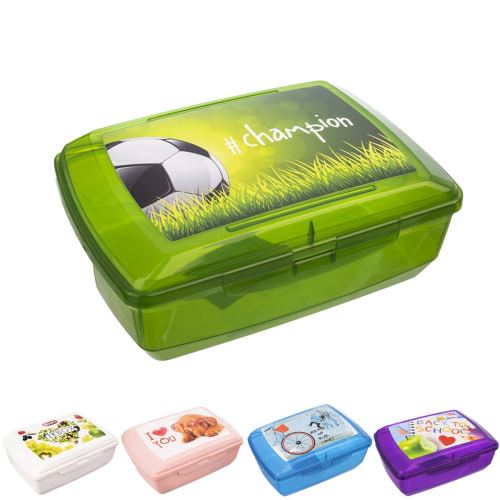 ORION Box na svačinu, klickbox 20,5 x 13,5 x 7,5 cm, barvy mix