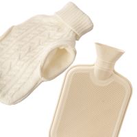 ORION Termofor v pleteném obalu, ohřívací lahev 1,6 l, smetanová_4 (3)
