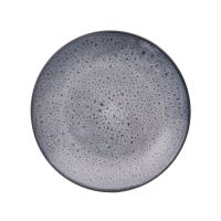 ORION Dessert plate GLAZE diam. 20.5 cm purple, ceramic