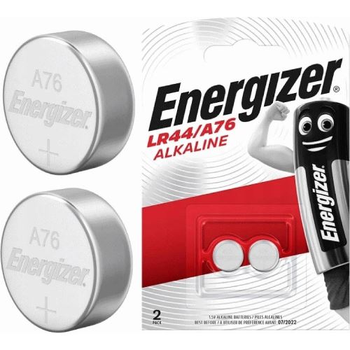 ENERGIZER Baterie LR44/A76 2 ks 1,5 V, alkalická