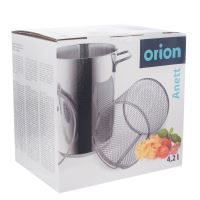 ORION Nerezový hrnec ANETT na těstoviny, chřest o 16 cm, 4,2 l, výška 21 cm_2 (1)