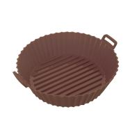 ORION Mold for hot air fryer 20 cm, silicone, brown