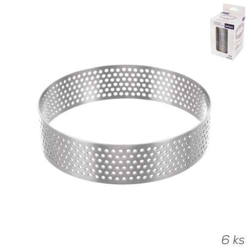 ORION Formička - ráfek na tartaletky pr. 8 cm 6 ks, nerez