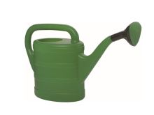 PLASTKON Garden watering can 5 liters with sprinkler, green