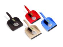 SPONTEX Broom with shovel and rubber, 5220 EKO, mix colors