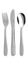 TONER Children&#39;s cutlery Four-leaf clover 3-piece set 6032