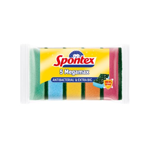 SPONTEX Kuchyňská houbička MEGAMAX 5 ks
