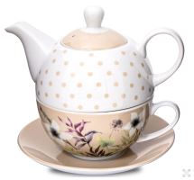 MÄSER TEA FOR ONE Teapot 0.55 l with a cup of 0.35 l and a saucer