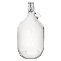 ORION Demižon 5 l klip uzávěr, sklo/kov