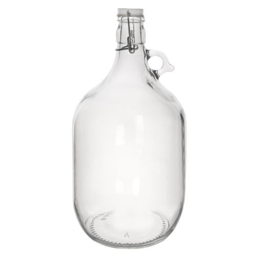 ORION Demižon 5 l klip uzávěr, sklo/kov