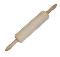 WOODEN Dough rolling pin wooden with metal axis ø 6.5 cm