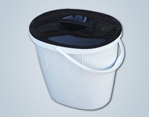 ALFA plastik Vědro 12 l oválné s víkem, barvy mix