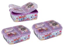 STOR Snack box FROZEN divided 19.5 x 16.5 x 6.7 cm