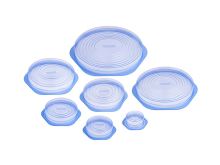 MONIX Set of silicone lids for pots and bowls, 10 pcs
