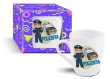 POLICEMAN mug 300 ml, ceramic