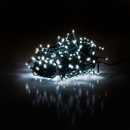 RETLUX Osvětlení vánoční 10 + 5 m 100 LED studená bílá