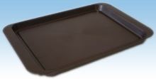 ALFA plastic Tray 21.5 x 14.5 cm, brown
