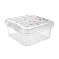 ORION Box na cukroví 4,5 l, 26 x 25 x v.11 cm, transparentní, dekory mix