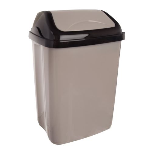 HOBBY LIFE Odpadkový koš Vittario kolíbka 26 l, kávově hnědá