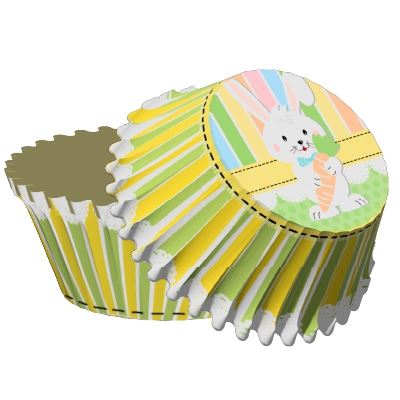 ALVARAK Košíčky na Muffiny 50 ks - velikonoční vzor, Muf-281