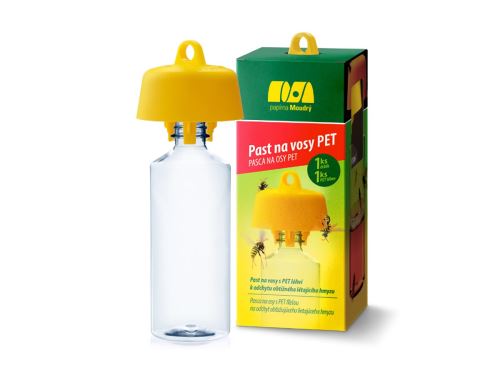 PAPÍRNA MOUDRÝ Lapač vos - držák na PET lahev