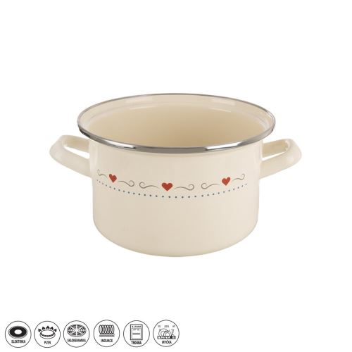 ORION Hrnec TONČA o 16 cm, 2 l, smalt