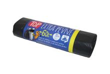 VIPOR Retractable waste bags 60 l / 10 pcs, black, extra strong