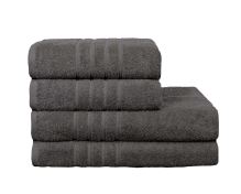 FORBYT Bath towel FINER 50 x 95 cm, dark gray