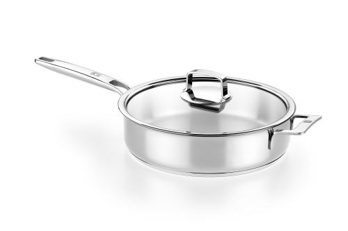 BRA Pánev SIGNATURE o 28 cm nerez s poklicí sklo