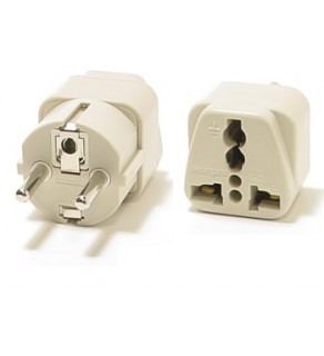 WONPRO Univerzální adaptér, redukce, WA-9 Universal to European Grounded Schuko Power Plug
