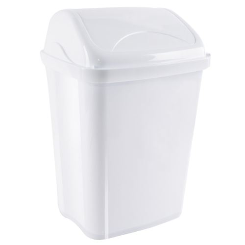 HOBBY LIFE Odpadkový koš Vittario kolíbka 26 l, bílý