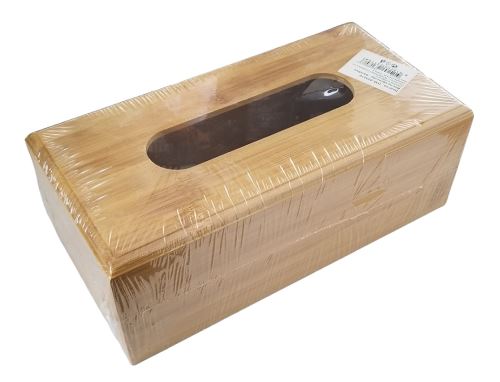 Box na papírové kapesníky, bambus
