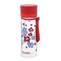 ALADDIN Water bottle AVEO 350 ml, red with print