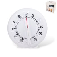 ORION Kitchen mechanical timer round, plastic