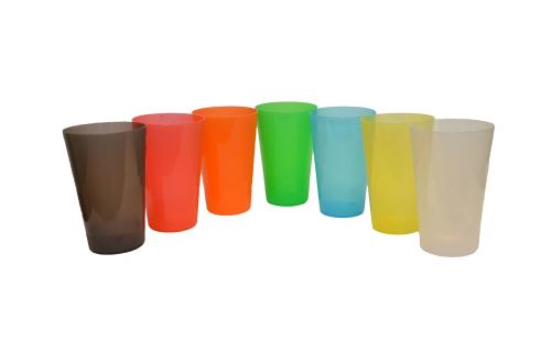 INJETON plast Kelímek 0,5 l, 1 ks, barvy mix