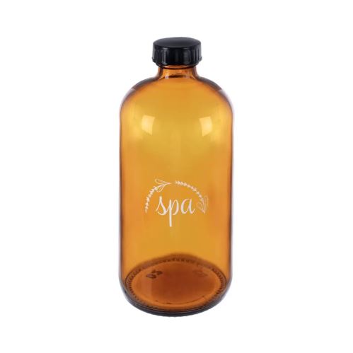 ORION Láhev s uzávěrem UH SPA 500 ml, hnědé sklo _0