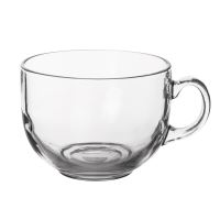 Clear jumbo mug 0.7 l, glass