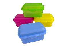 TVAR Box na svačinu, klickbox 11 x 8 x 6 cm, barvy mix