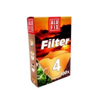 ALU FIX  Filtr na kávu č. 4, 100 ks