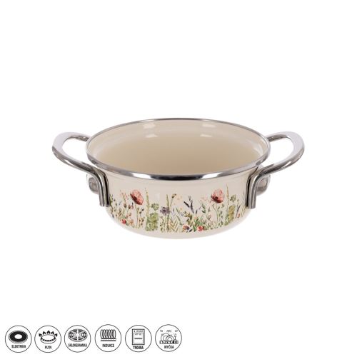 ORION Kastrol MÁK Lem o 14 cm, 1 l, smalt